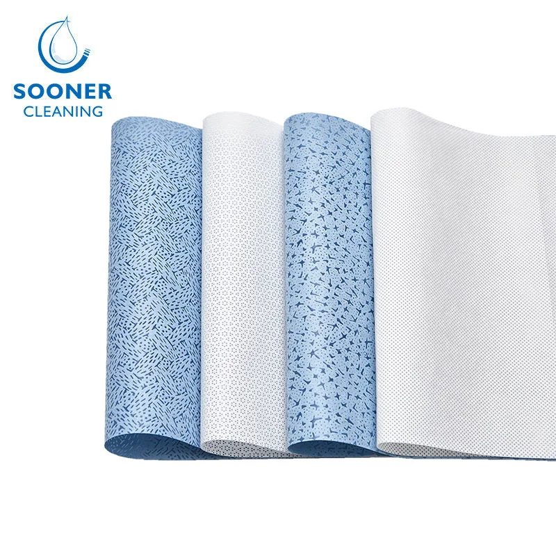 Oil Absorbing Meltblown Cloth Degreasing Cloth Industrial Heavy Duty Nonwoven Cellulose 60gsm