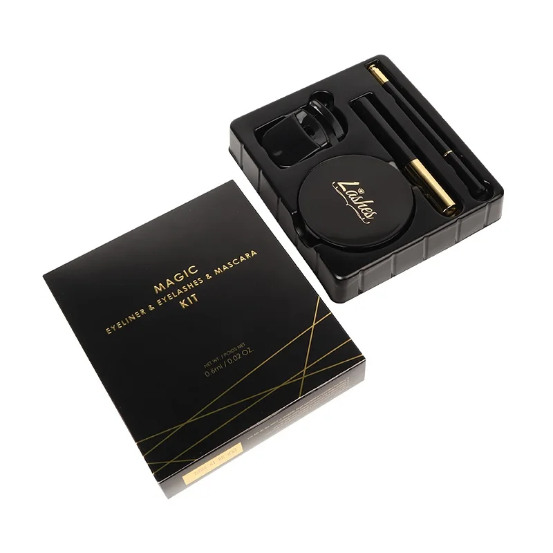 Waterproof No Need Pre-glued Liquid Self Adhesive Eyeliner Pencil Custom Logo Multi-function Self-adhesive Eyeliner Liquid Mini