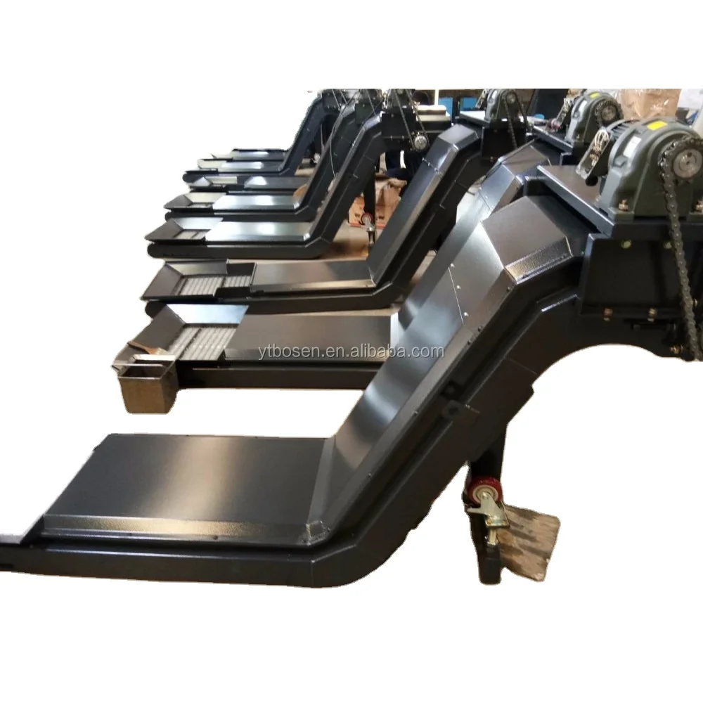 Customized chips delivery machine tool accessories chain plate chip conveyor