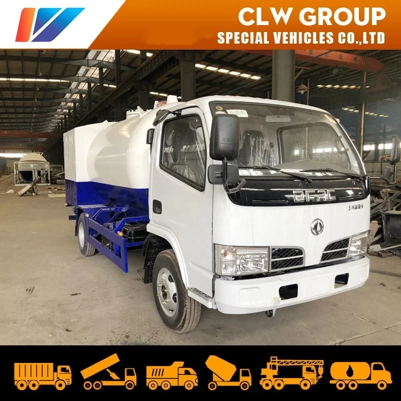 5000L LPG Gas Bobtail Tank Truck Small 2ton 3tons Home Cylinder Filling Tanker Truck with LPG Dispenser for Nigeria