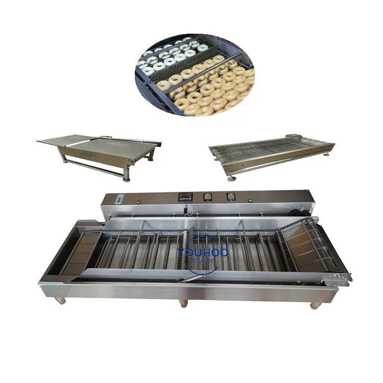 fully automatic high production yeast raised donut machine with proofing system