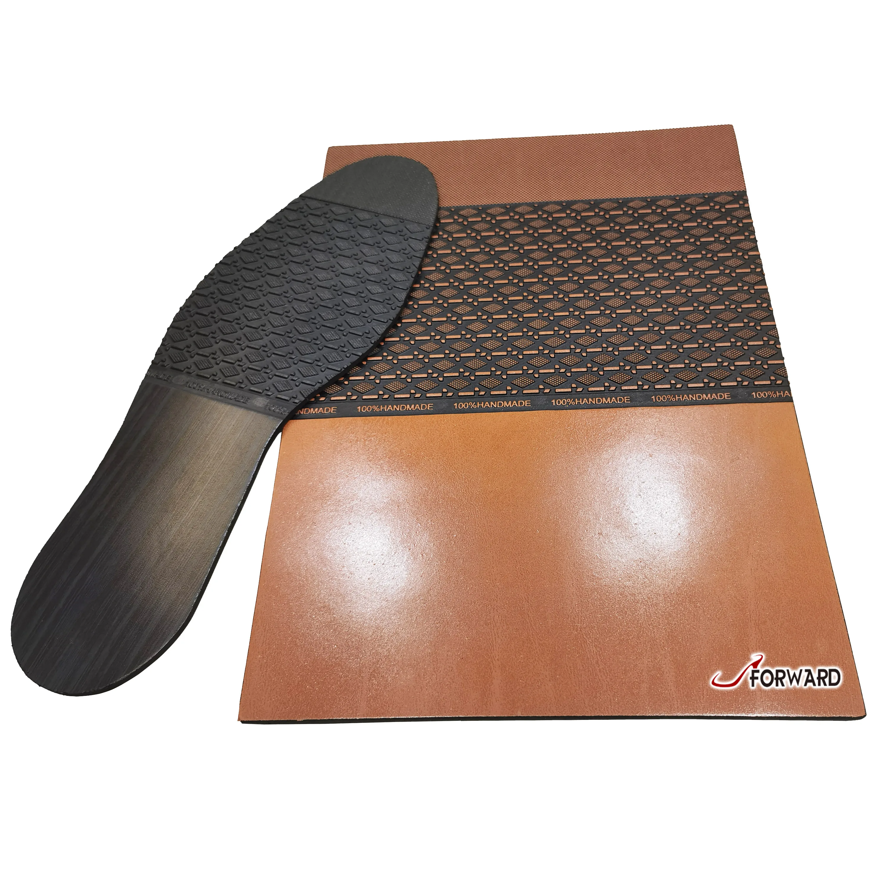 High quality popular design embossed rubber sheet for outsole