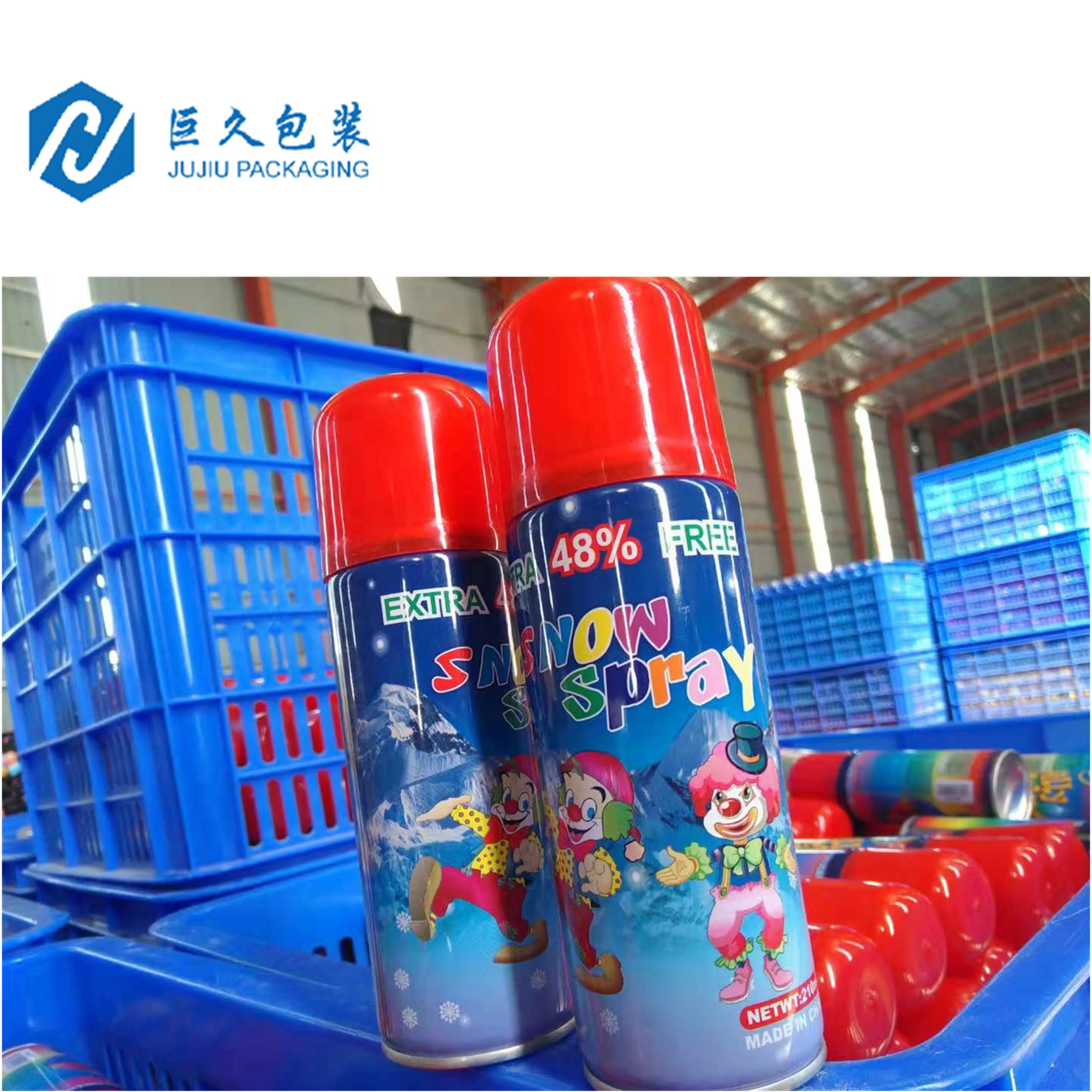 Hot Sale Low Price Factory Wholesale Custom 250ml Party Wedding Foam Snow Spray