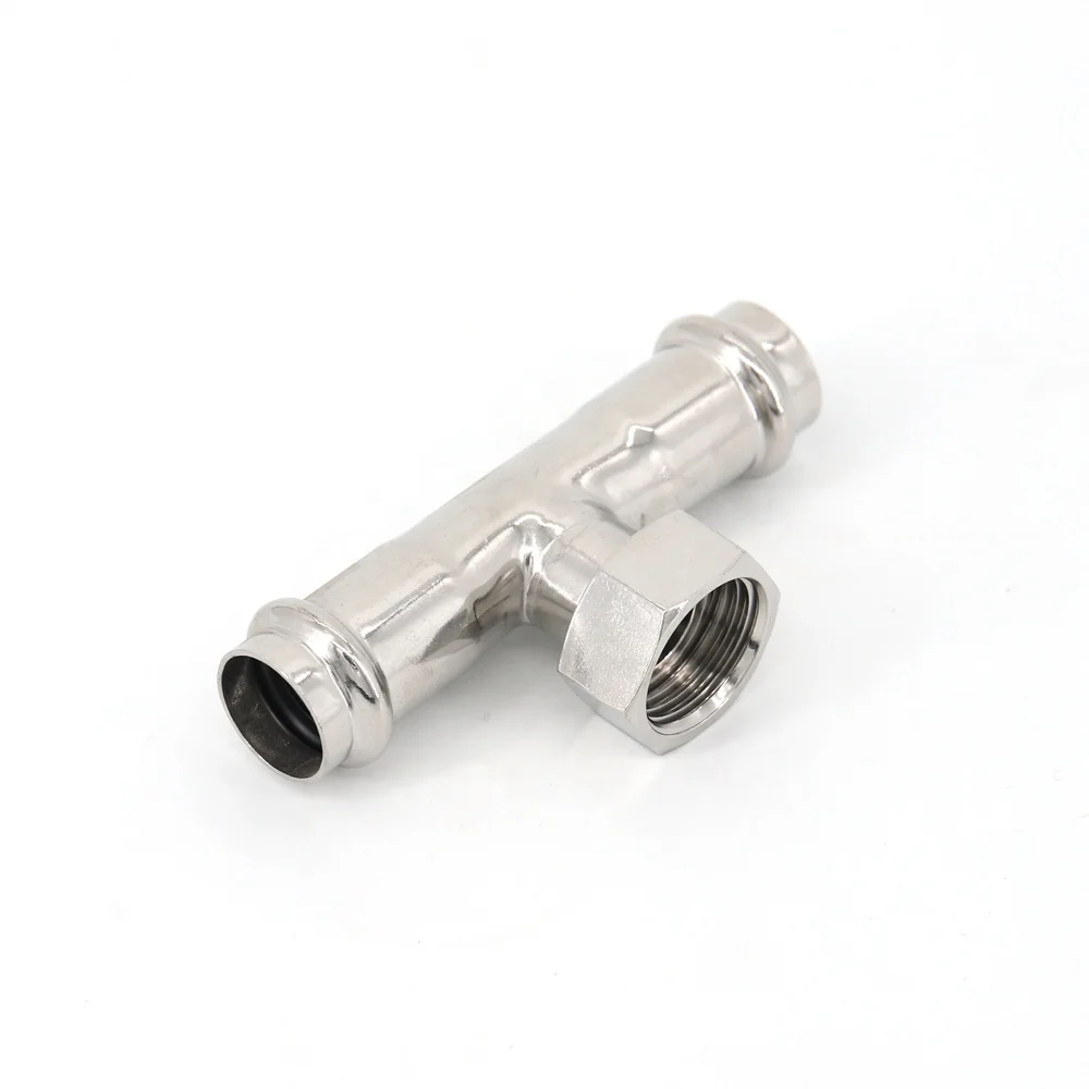 HS stainless steel 304/316 pipe fittings Coupling, Elbow, Tee press fittings