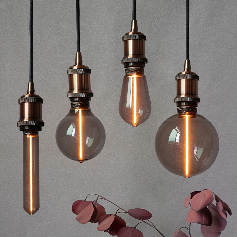New Product One Series 220v 120v 3.5w House Decor Lights E27 St64 Unique Light Bulbs Dimmable Led Filament Bulb