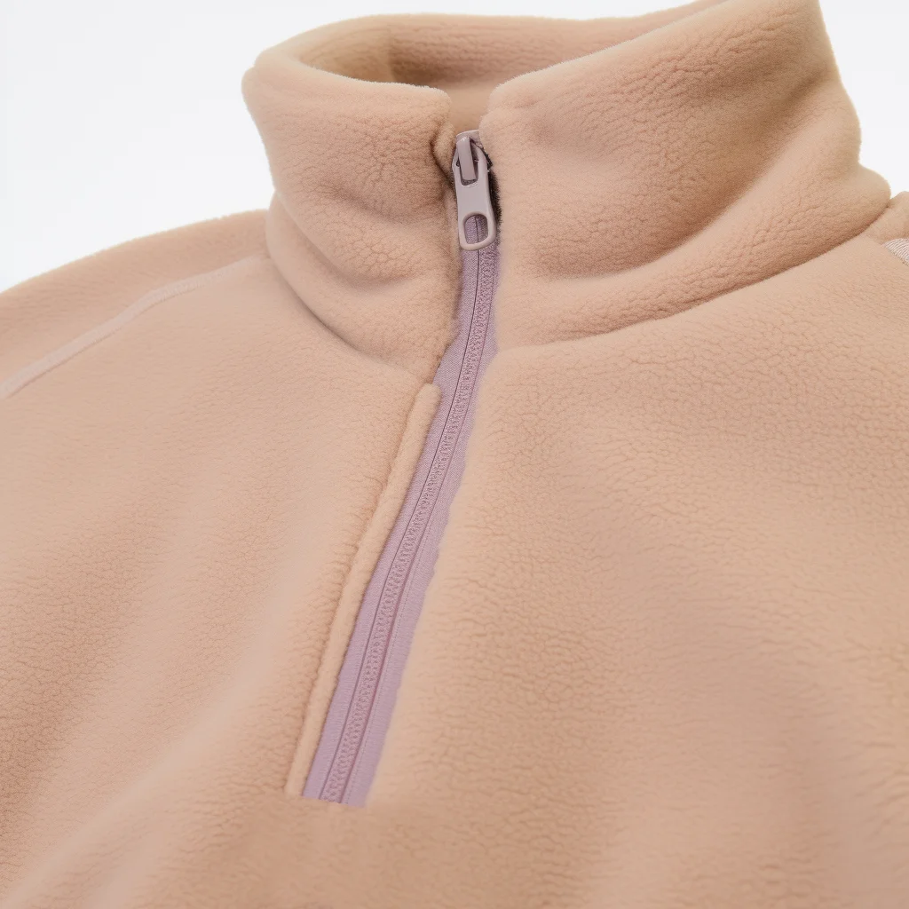 Wholesale Plus Size Athletic Pullover Tops Polar Fleece Half Zip Sweatshirt Men