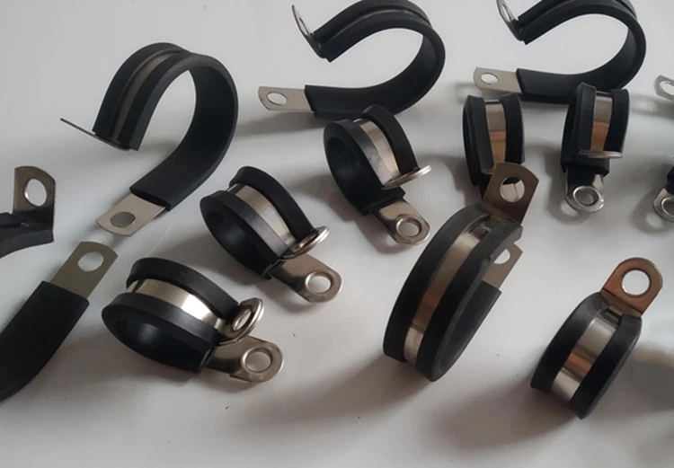 Factory directly sale Heavy Duty Pipe Clamps With Epdm Rubber Support Customization Popular
