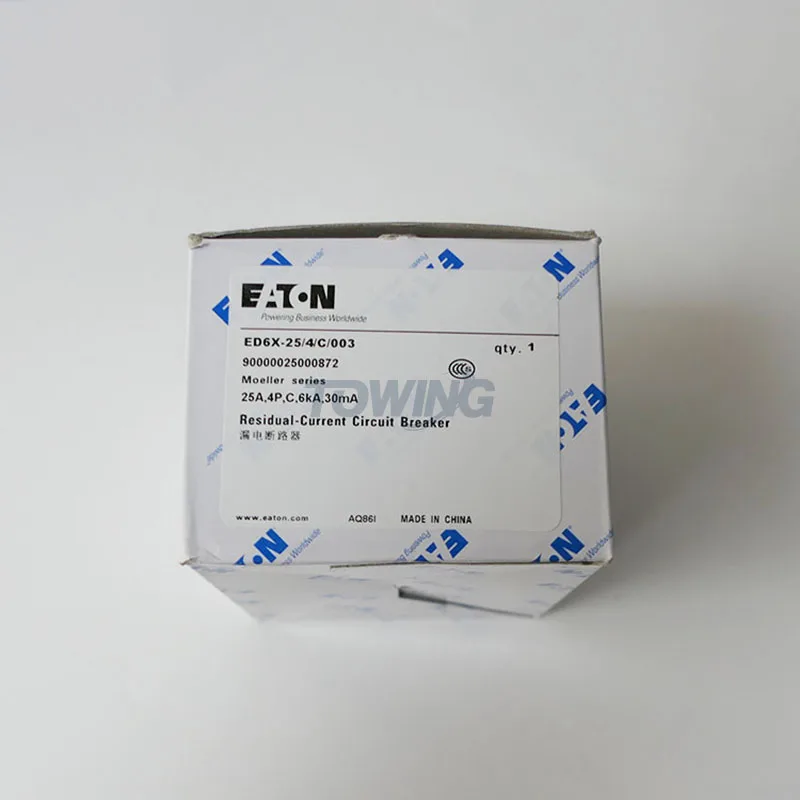 Hot Selling and Original EATON residual current circuit beaker ED6X-25 4 C 003