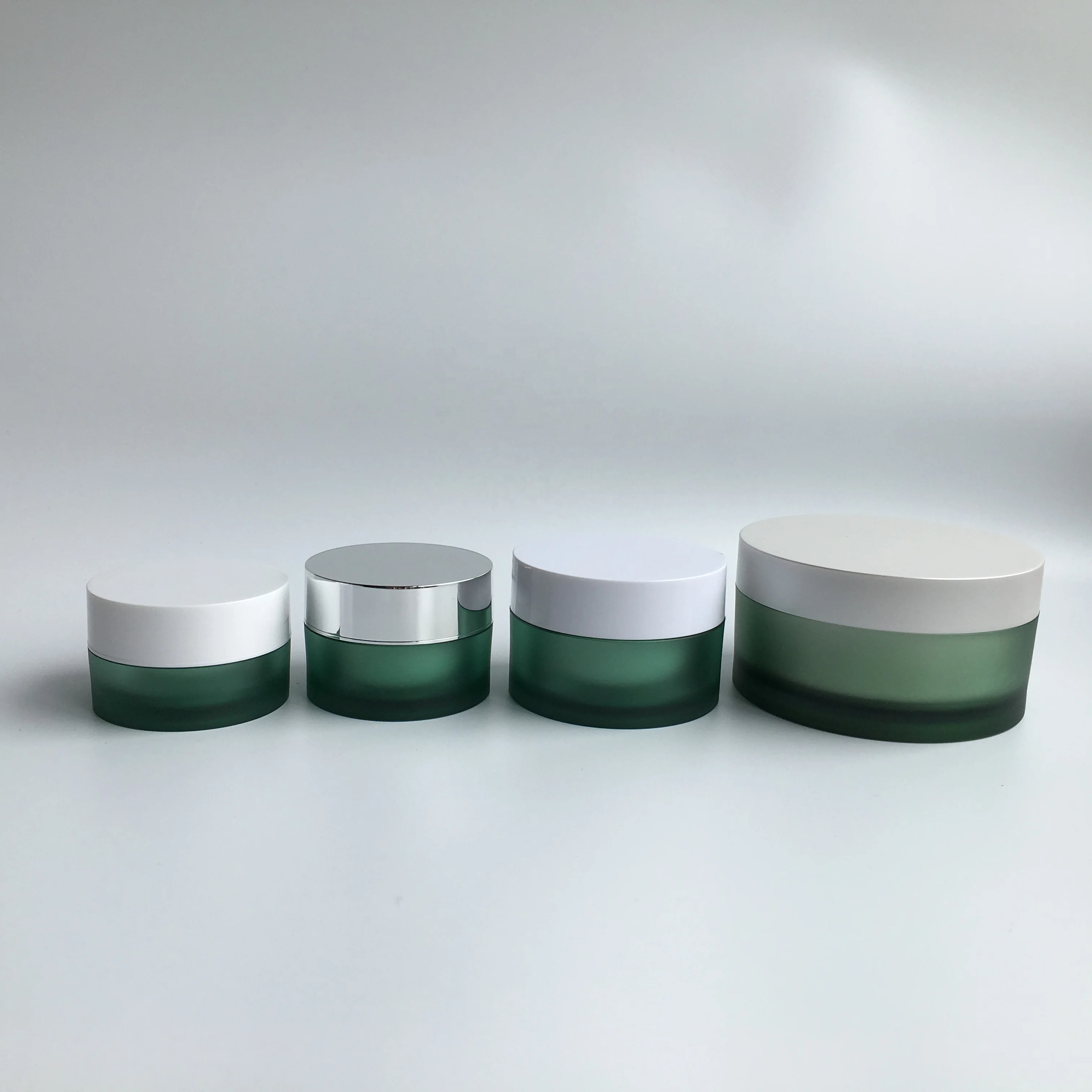 cosmetic packing 15g 20g 30g 50g 60g double wall frosted color acrylic cream jars