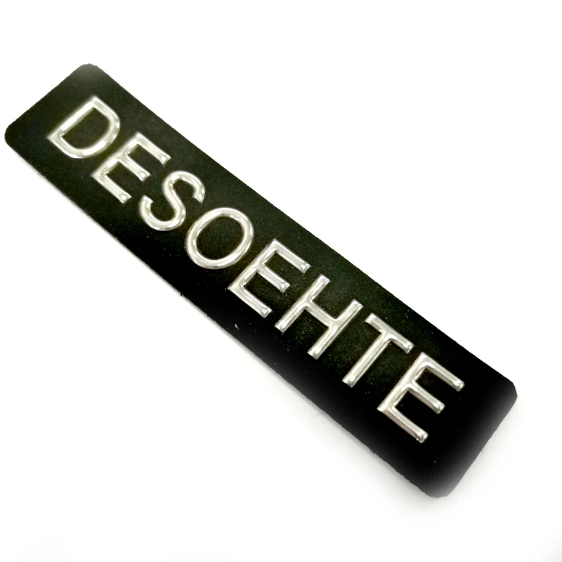 Garment Processing Accessories Standard High Frequency Label Embossed Reflective Printed TPU Customized Beautiful Sustainable