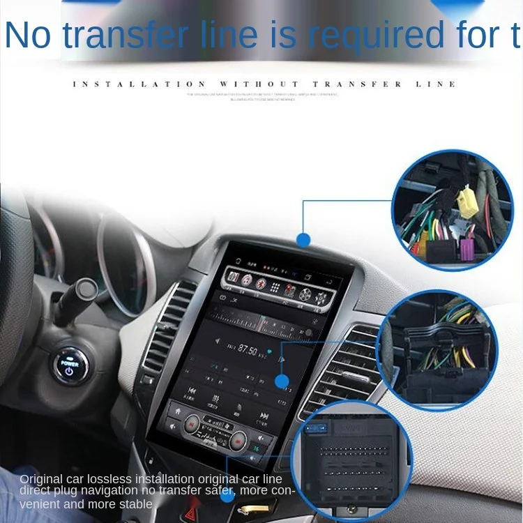 10.4 inch car stereo android 9.0 For Hond Odyssey 2018 Multi-Media Navigation System