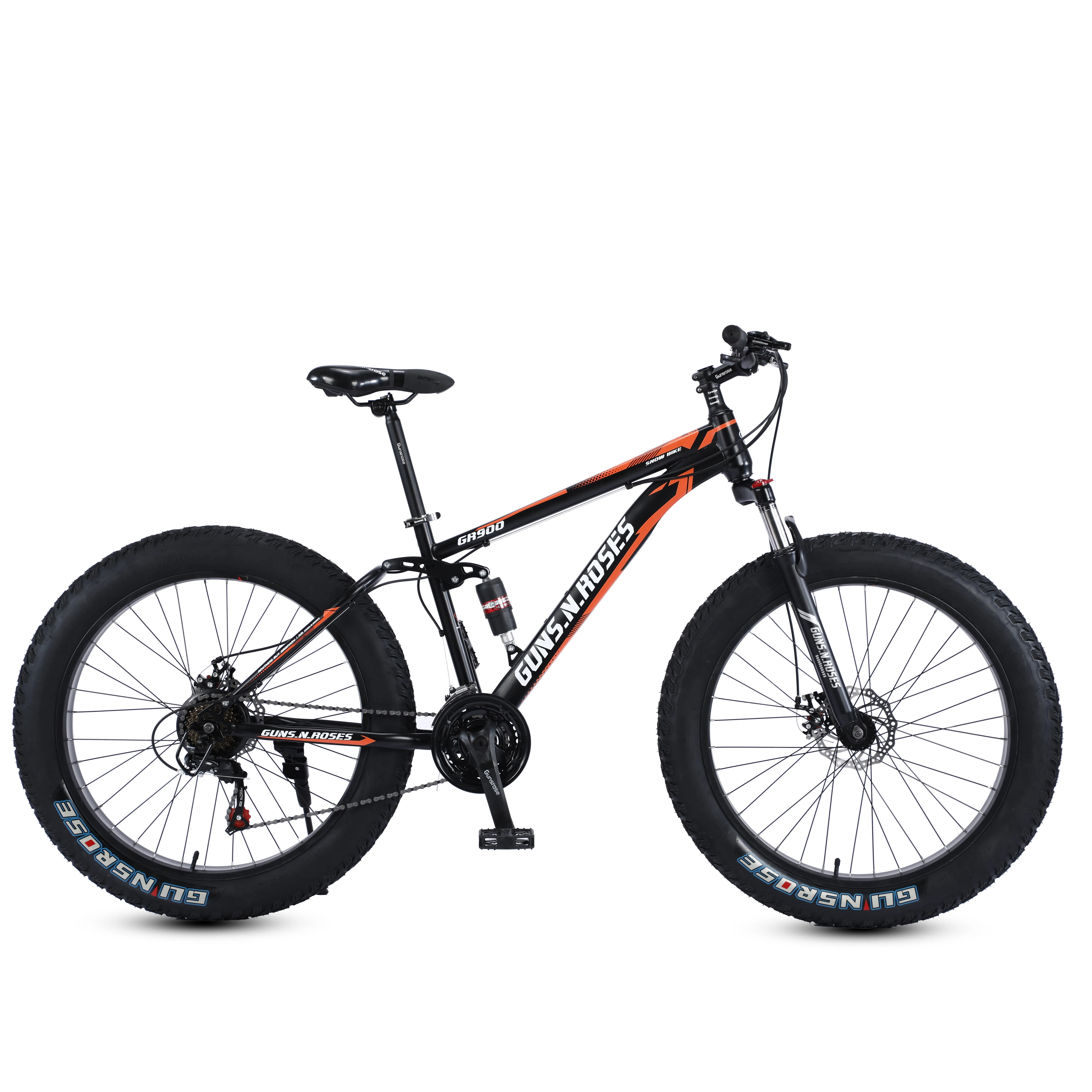 26inch 21speed mtb bicycles Full suspension fat tire bicicletas adult chopper bicycles beach cruiser bike
