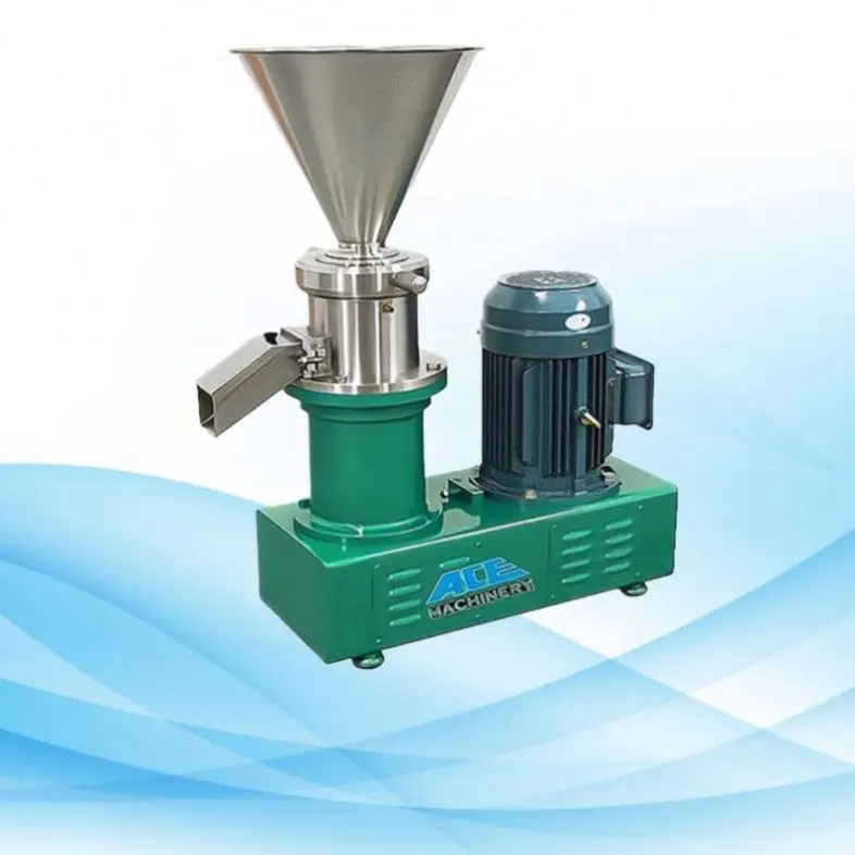 0.5-3T/H Soybean Milk And Peanut Butter Making Machine Colloid Mill Nut Peanut Butter Maker Used For Bean Curd Production