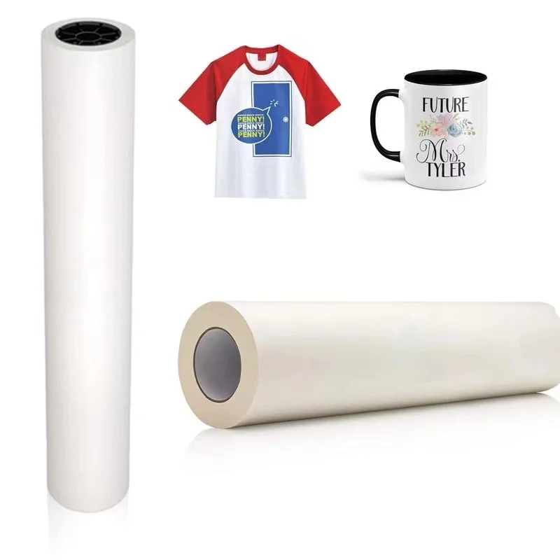 50gsm 2.1m large format jumbo rollheat transfer paper manufacturers blank thermal transfer paper jumbo roll