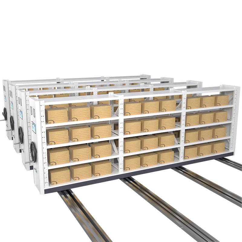 Архивный мобильный стеллаж Архивный Шкаф для хранения документов мобильные стеллажи компактные полки