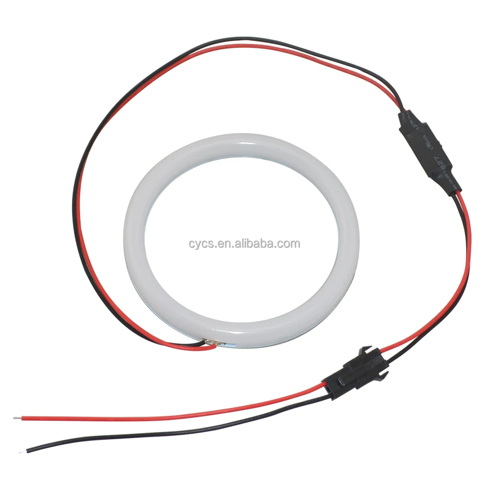 51led 51smd DC 12V led angel eyes lighting 90mm SMD Cotton projector led angel eyes halo rings Cotton Lights Car LED Angel Eyes