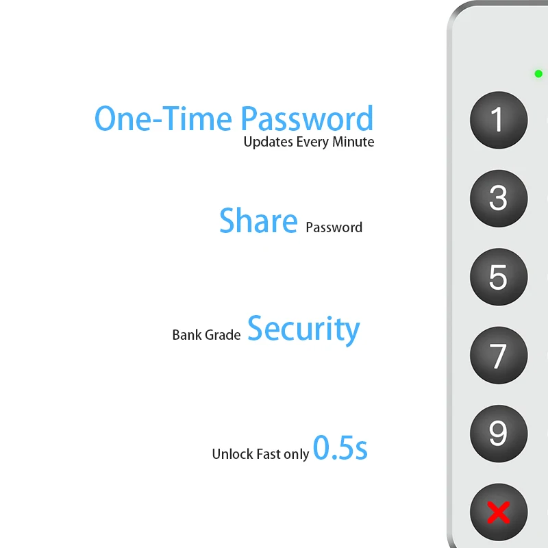 Уличная сенсорная клавиатура Wehere, аксессуар, синий зуб, автономный доступ к двери для смарт-замка