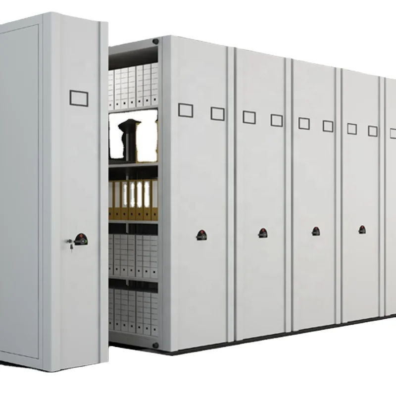 Office Furniture Mobile Filing Cabinet Documents Storage Cabinet Metal Modern Dense Frame Heavy Duty Carton Box Customized