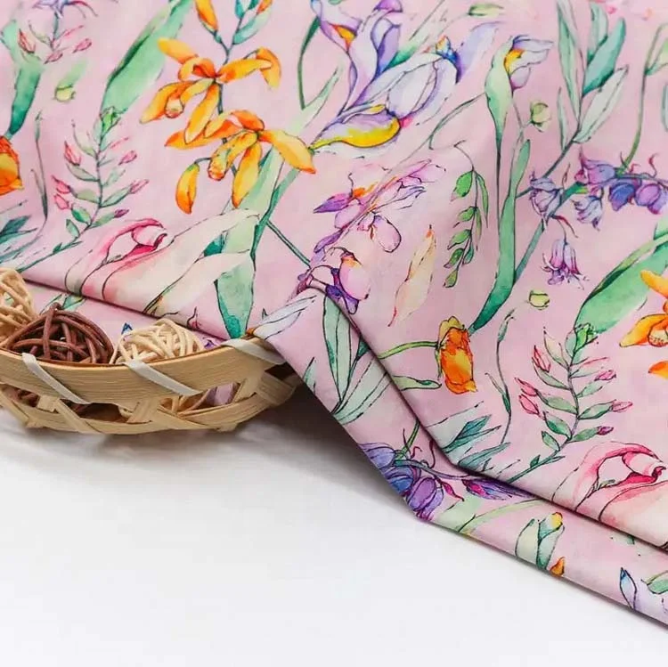 Floral cotton liberty london tana lawn home textile fabric poplin heavy poplin fabric poplin fabric for kids