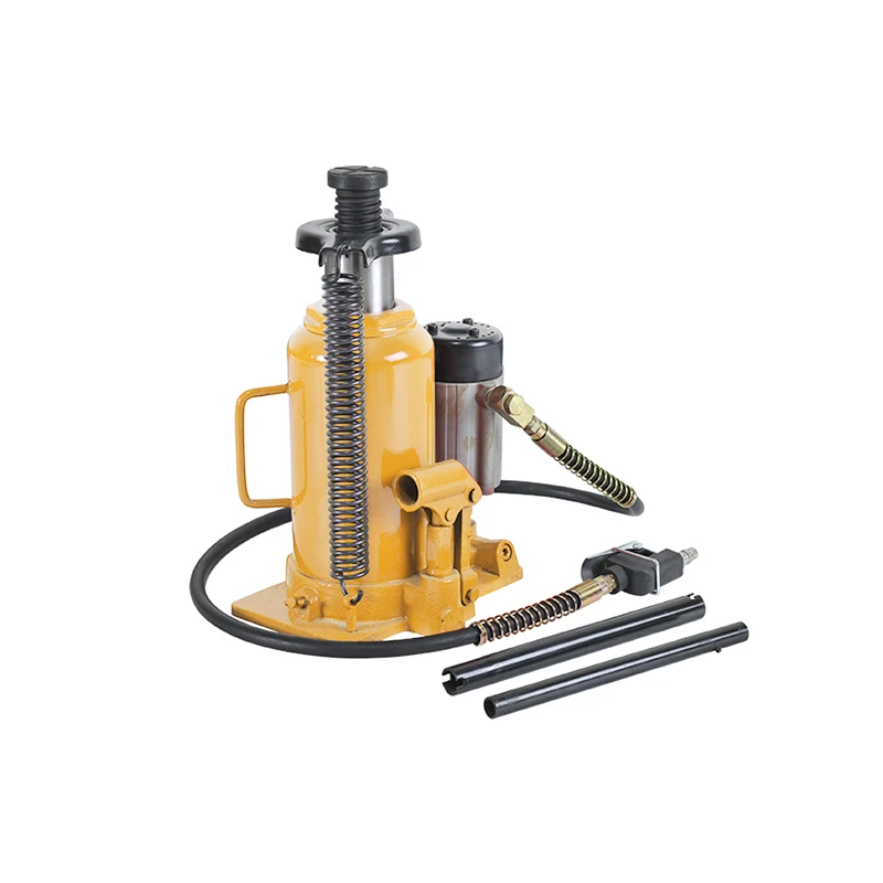 wholesales MR8004-1 Ton Pneumatic Air Hydraulic Bottle Jack with Manual Hand Pump, 20 Ton (40,000 lb) Capacity