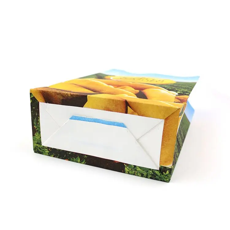 Selling well all over the world new design Brown Kraft Paper Bag,popular design kraft paper food bag