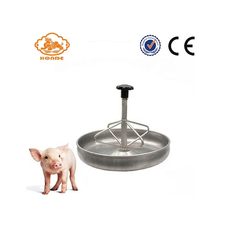 Supplier high quality wholesale customized cheap stainless steel piglet feeding bowl