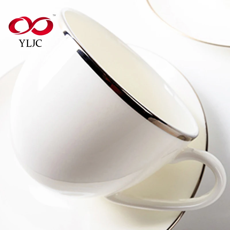 wholesale custom nordic porcelain ceramic cup and saucers christmas espresso coffee cups with saucer