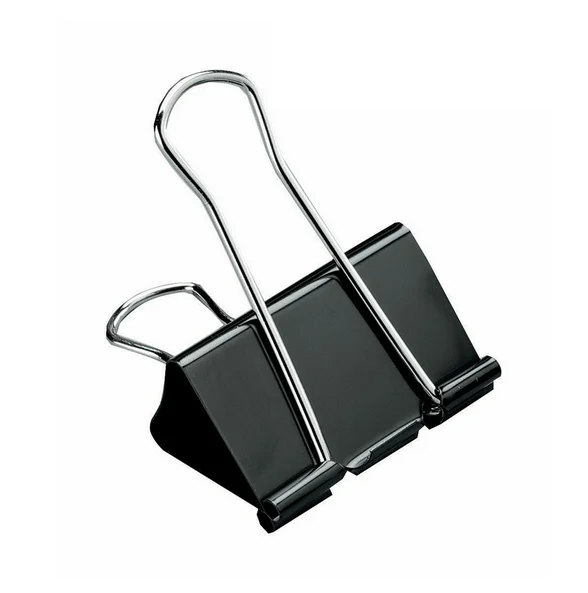 Paper Clip 60pcs Metal Binder Clips Black Grip Clamps Paper Document Clips