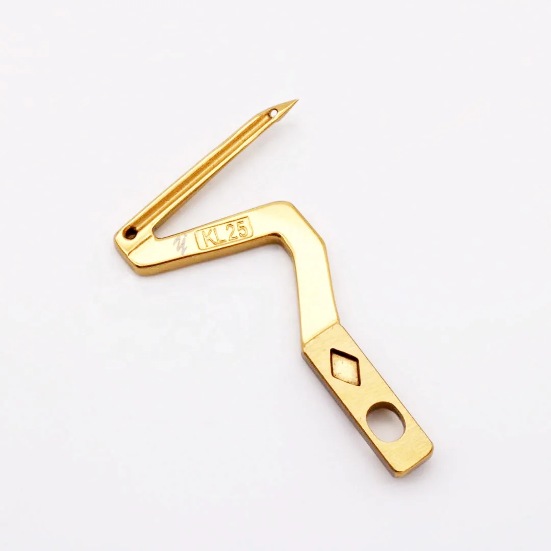 Yujie KL25 золотистый цвет оверлок машина Looper ДЛЯ Siruba части швейной машины нижний Looper