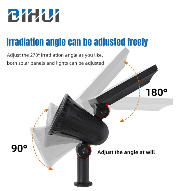 
Guangdong Supplier Garden Landscape Abs Ip65 Waterproof 1w 4w 7w Outdoor Led Solar Lawn Lights 