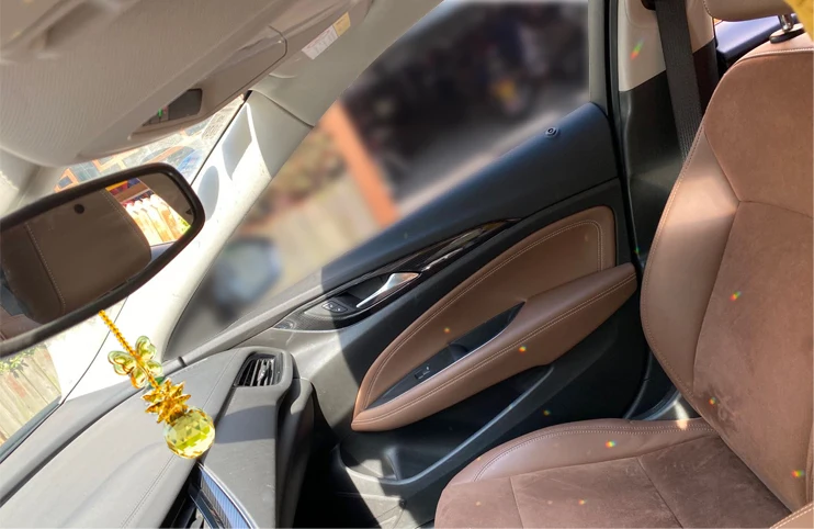 8 inches Butterfly Crystal Car Hanging Accessories Decoration