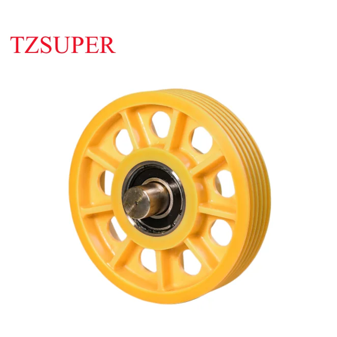 Competitive Price Customized Nylon Elevator Crane Wheel Pulley