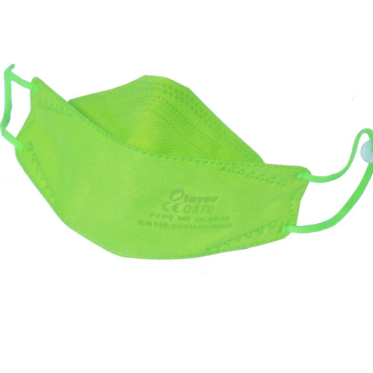 Детская маска FFP2 с индивидуальной упаковкой, детская маска Ffp2 в форме рыбы KF94, детская маска Ffp2, детская маска для лица KF 94, ЕС CE EN149 FFP2