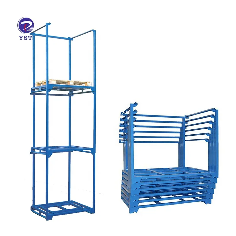 Warehouse Transport Logistic Storage Stable Steel Stack Pallet Frames