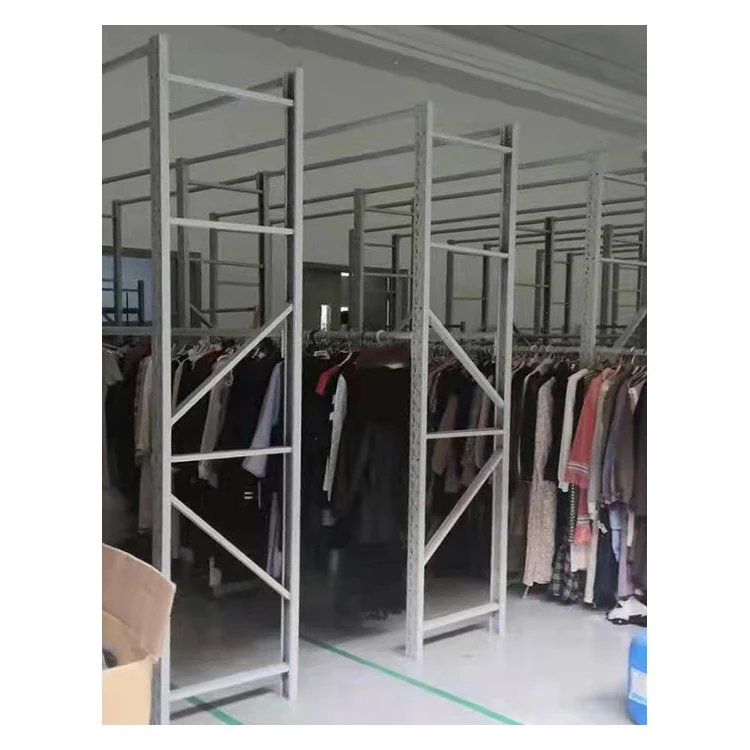 Warehouse Industrial Shelf Heavy Duty Storage Metal Warehouse Garment Rack System For Mezzanine Shelf Shelves