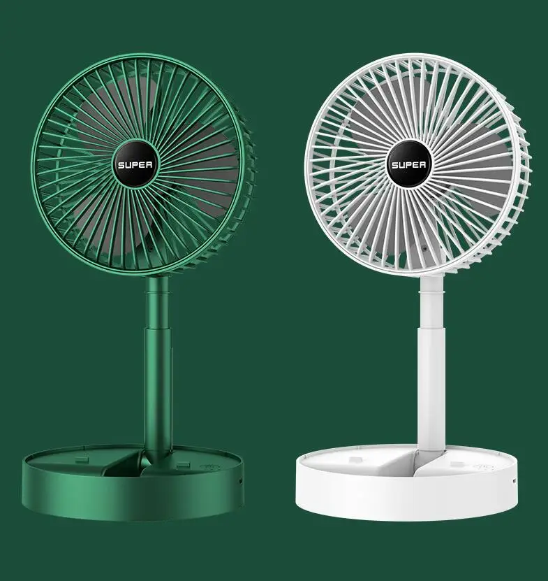 Portable and Foldable Standing Desk Table Fan,Tower & Pedestal Fans Personal Bedroom