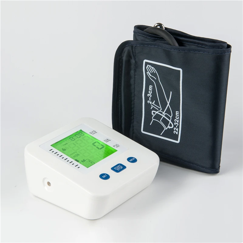
2021 Factory price digital arm type BP machine CE approved high accurate blood pressure monitor 