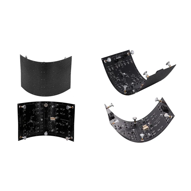 Открытый внутренний рекламный светодиодный модуль P2 P2.5 P4 P5 полноцветный RGB SMD СВЕТОДИОДНЫЙ дисплей гибкий кривой