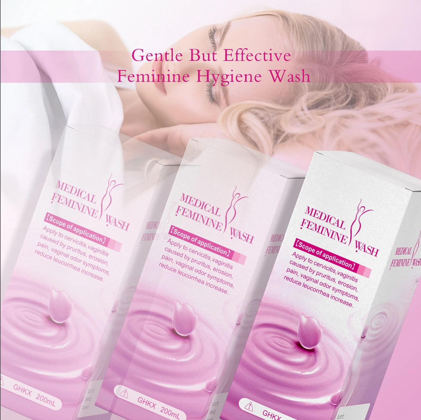 Vaginal Cleansing Wash Natural Feminine Wash PH Balance Gentle Intimate Wash For Sensitive Skin