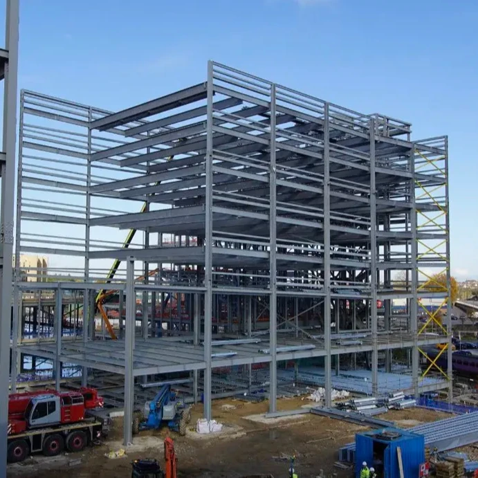 Custom design prefab high rise building steel structure apartment building