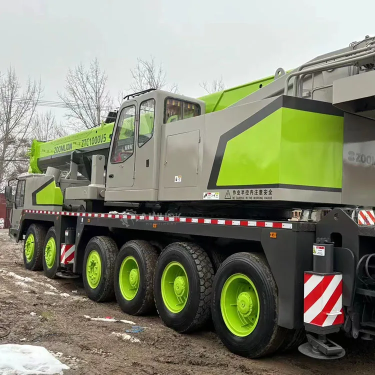 100 тонный автокран Zoomlion Ztc1000V653