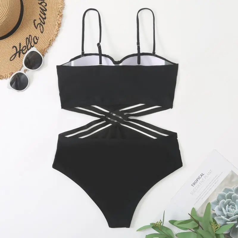 Custom 18 teen xxx hot sexy bikini young girl swimwear one piece High waist women bikini fitness swimsuit