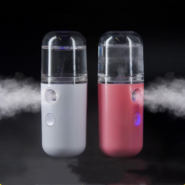 Custom Logo Portable Beauty Nano Spray  Facial Steamer Vapor Machine Cum Steamer Vaporizer