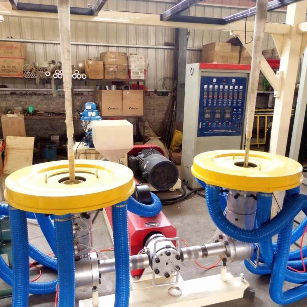 Plastic Industry Line Die Head Double Air Ring Polyethylene Blown Film Extrusion Machine