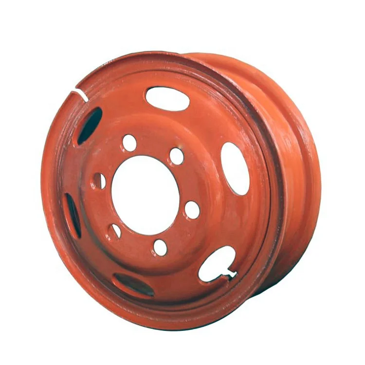 Wheel Rim Truck Wheel 6.0-16 Tubeless Steel China ISO/TS16949 24 Hours High-quality Silver