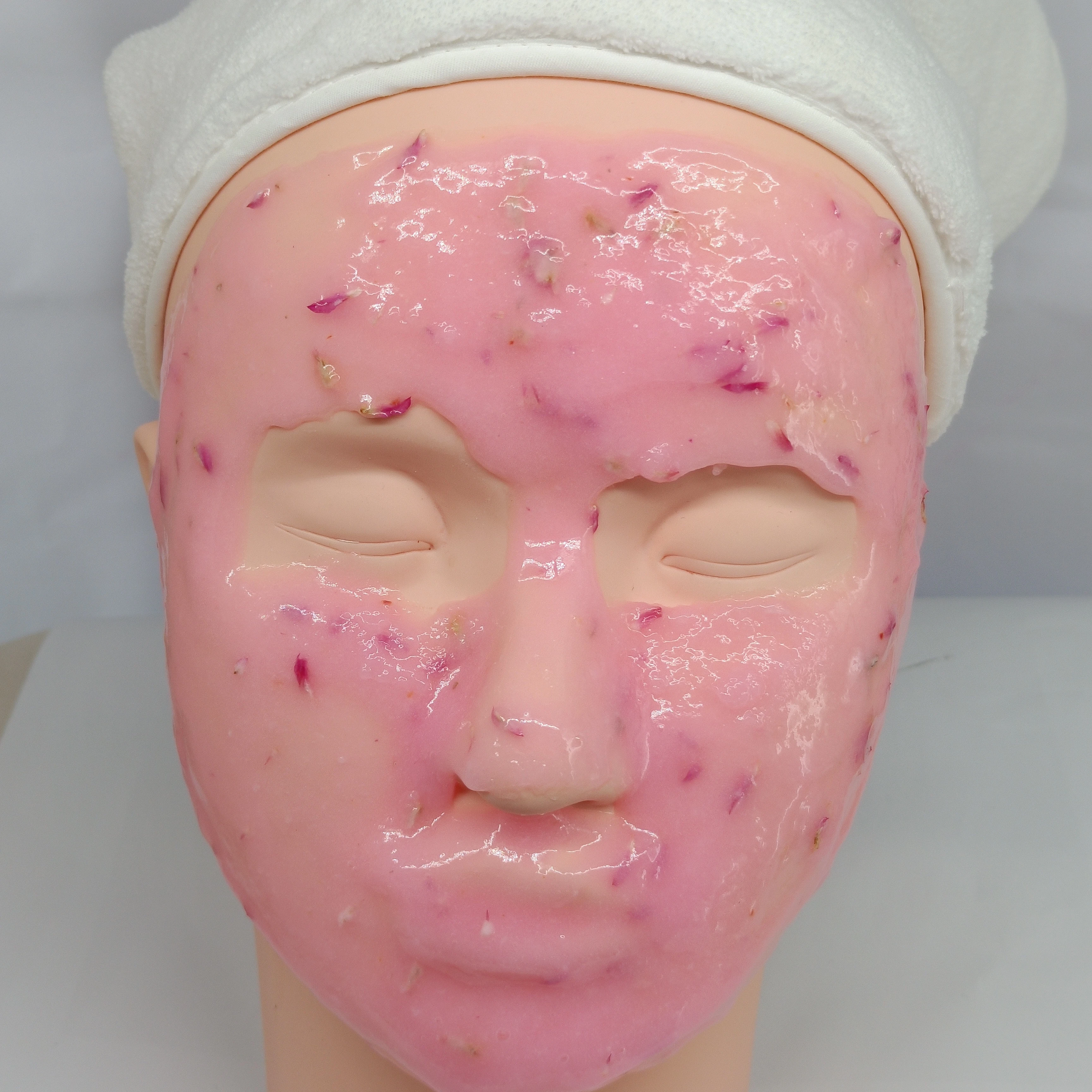 Private Label Natural Whitening Moisturizing Rose Powder Mask for Face Soft Peel Crystal Material Body Nose Neck Hand Dry Skin