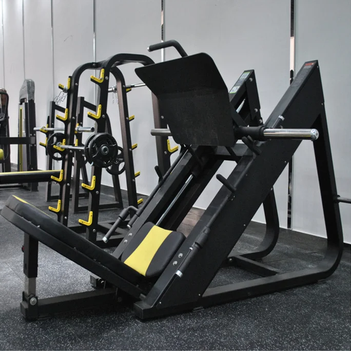 hack squat gym equipment fitness leg press gym Leg curl extension machine outdoor leg press