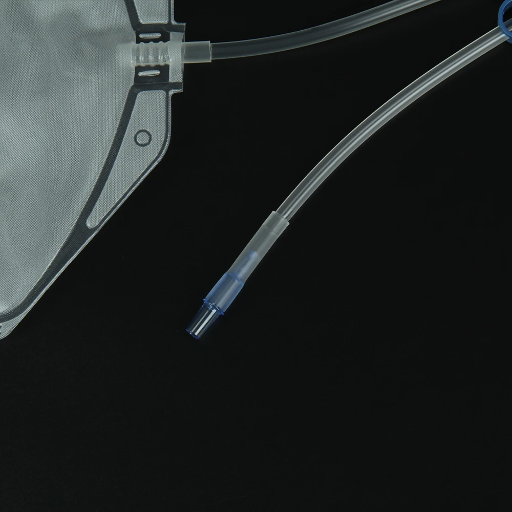 Continuous ambulatory peritoneal dialysis Semi-finished bag for Pharma drainage bag