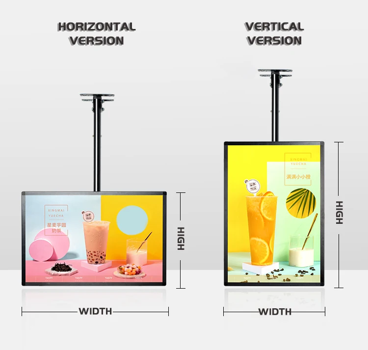 Most Popular Customized Led Restaurant Menu Board Movie Poster Display Slim Advertising Light Boxe