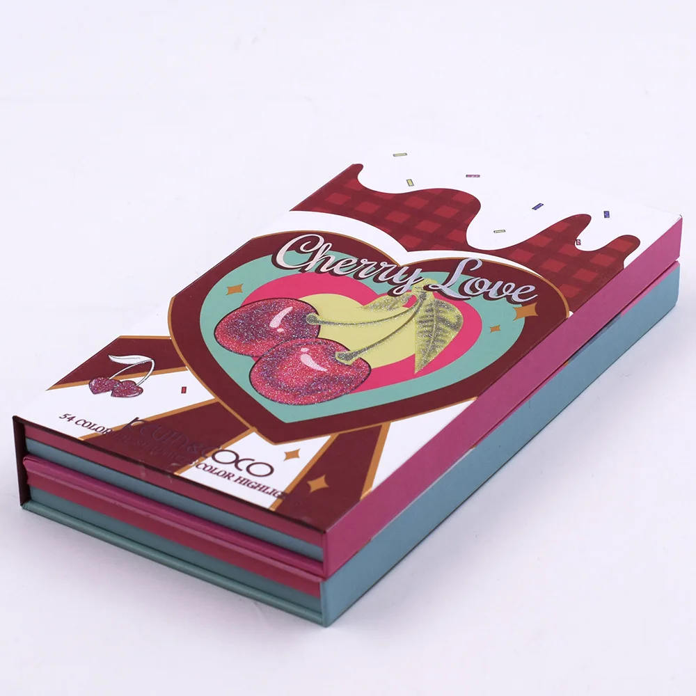 Makeup tray new 62 color folding pearl matte eye shadow highlight new product